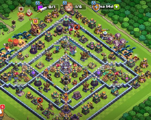 Clash Of Clans Duvar Kasma
