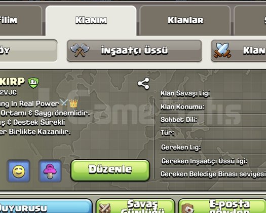 GÜZEL İSİMLİ 15 SEVİYE OLMAYA YAKIN KLAN