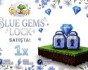 1x BLUE GEMS LOCK