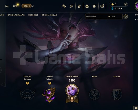 30 LEVEL ELLE KASILMIŞ TEMİZ HESAP