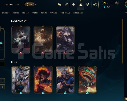 Euw Dia3 82 WR 5 Lvl Honor 15 Skin Hesap