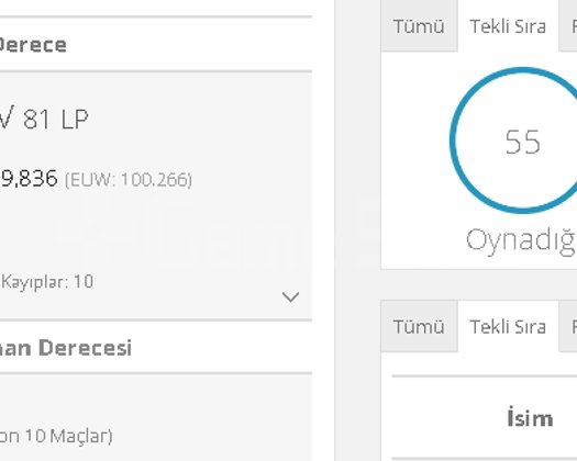 Euw Dia3 82 WR 5 Lvl Honor 15 Skin Hesap