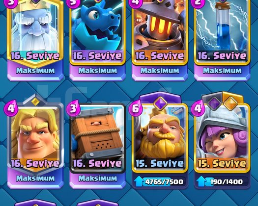 10 yıllık Clash Royale Hesabı