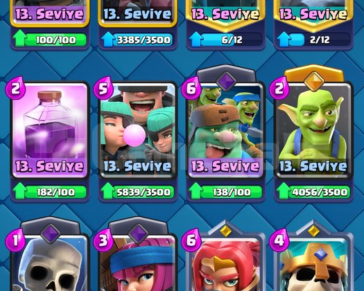10 yıllık Clash Royale Hesabı