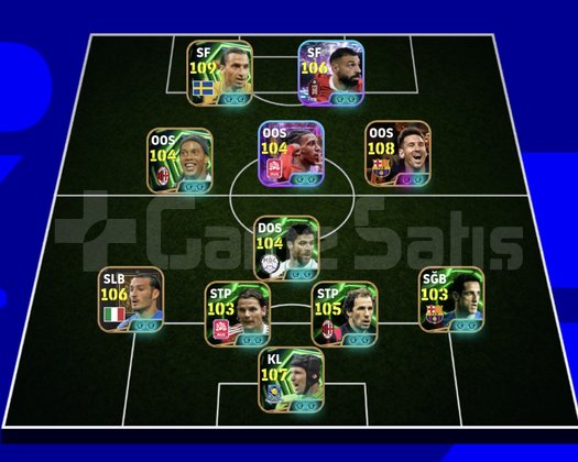 KG 3248 3 BOMBACI+MESSİ+SALAH+ZLATAN+OLİSE+CECH