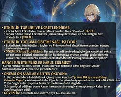 Genshin Impact Etkinlik / Event Tamamlama Hizmeti