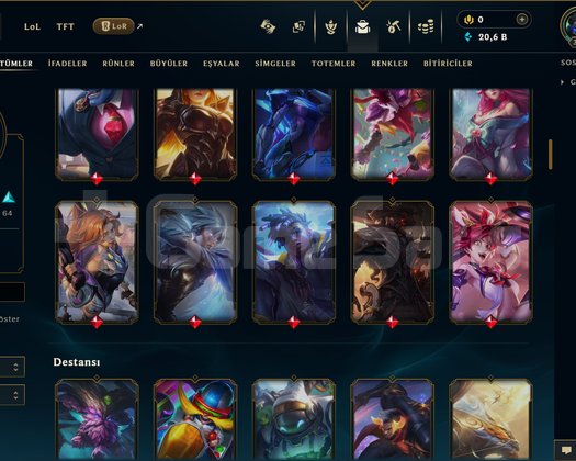 TR / 380 LEVEL / 134 SKİN / FUL HERO +MAİL