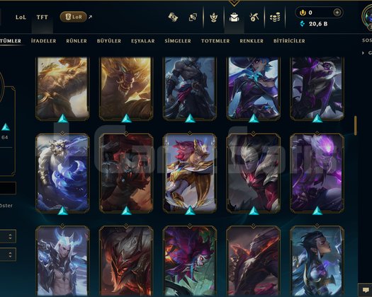 TR / 380 LEVEL / 134 SKİN / FUL HERO +MAİL