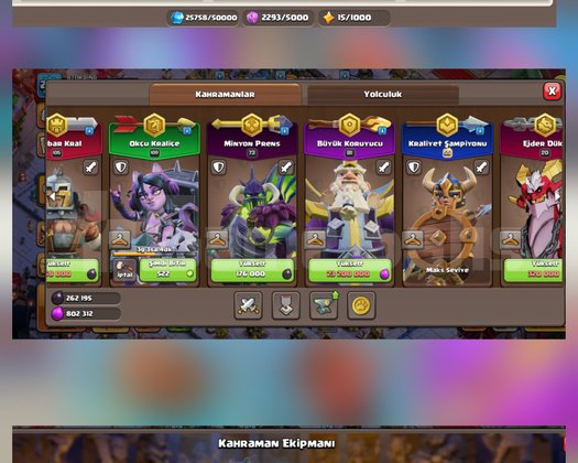 TH18 Max CoC + CR 13.5K PB | İki Hesap Bir Arada