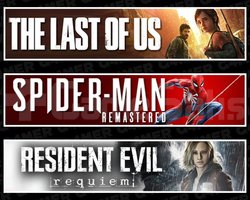 The Last Of Us 1 +Spider Man RE +RE Requiem
