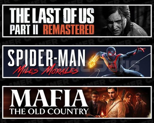 The Last Of Us 2 +Miles Morales +Mafia The Old.