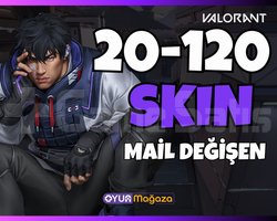 UVIP+ | 20-120 SKİN | MAİL DEĞİŞEN | RANDOM HESAP