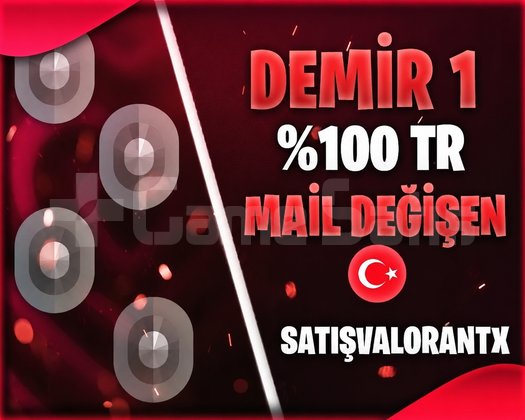 TR - DEMİR 1 - MAİL DEĞİŞEN - ULTRA DÜŞÜK MMR!