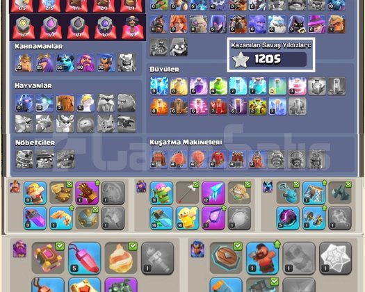 6000 TAŞ+744 MADALYA TH14 MAX+MAX GIRTLAK DOLUSU!!