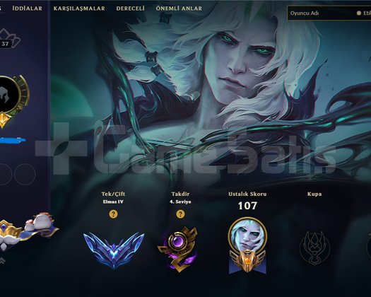 ELMAS 4 | GrandMaster ELO | YÜKSEK KDA VE SIRALAMA