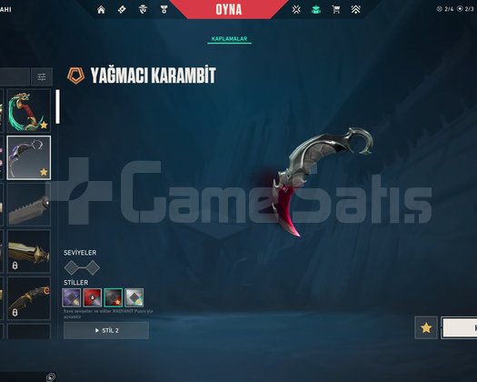 Uyguna Valorant Hesabı - Özel Koleksiyonlu