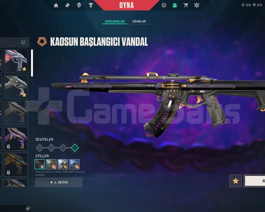 Uyguna Valorant Hesabı - Özel Koleksiyonlu