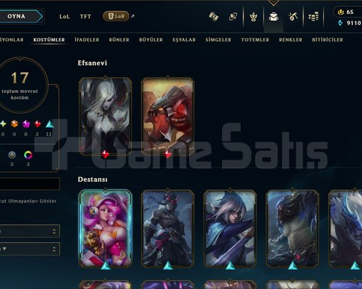 TR // 17 SKIN // GOLD 3   65 WR