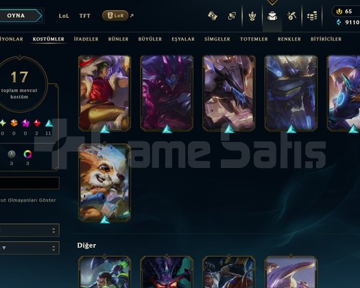 TR // 17 SKIN // GOLD 3   65 WR
