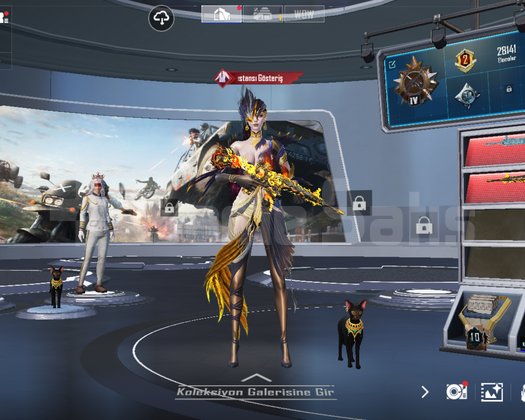 X-suit 3 seviye M416 max