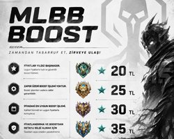 /// MOBİLE LEGENDS RANK BOOST /// + HIZLI TESLİM