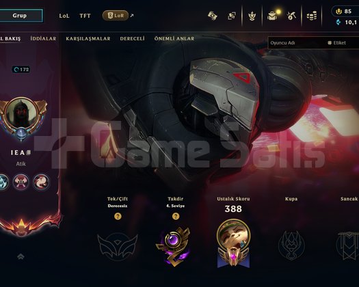 TR // 36 SKIN // 172 LVL // ARAM HESABI