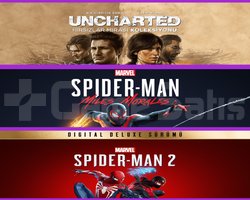 Uncharted + Miles Morales + Spiderman 2