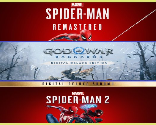 Spider Remastered + Ragnarök + Spiderman 2