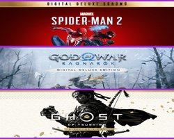 Spiderman 2 + Ragnarök + Ghost of Tsushima