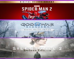 Spiderman 2 + Ragnarök + Silent Hill 2
