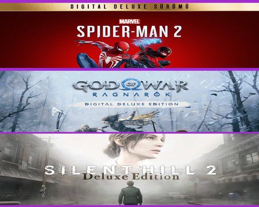 Spiderman 2 + Ragnarök + Silent Hill 2