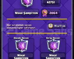 Clash Royale full maxa yakın hesap satılık!