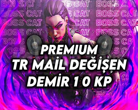TR - DEMİR 1 0 KP - MAİL DEĞİŞEN - ULTRA DÜŞÜK MMR