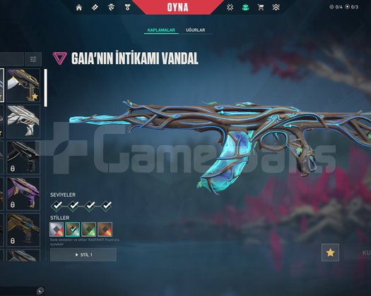 ELMAS 3 - 3 BIÇAK- 6 VANDAL - 5 PHANTOM