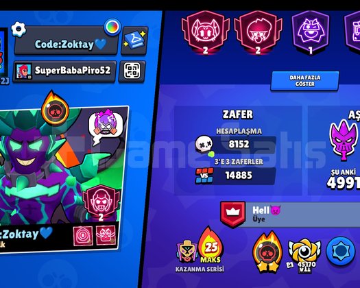 EFSANE UYGUN FİYATA BRAWL STARS HESABI!