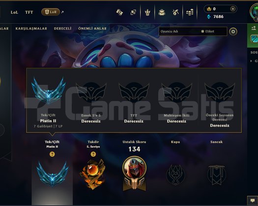 EUW/ PLAT 2 / KOLAY RANK KASMALIK / HANDMADE