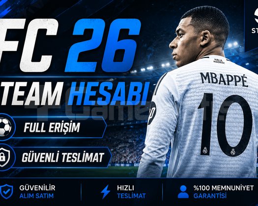 FC 26 Steam Hesabı Satılık | Full Erişim | Güve