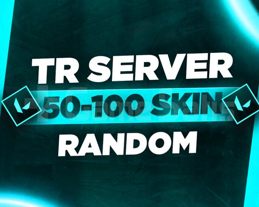 50-100 SKİN 100 TR VALORANT RANDOM HESAP