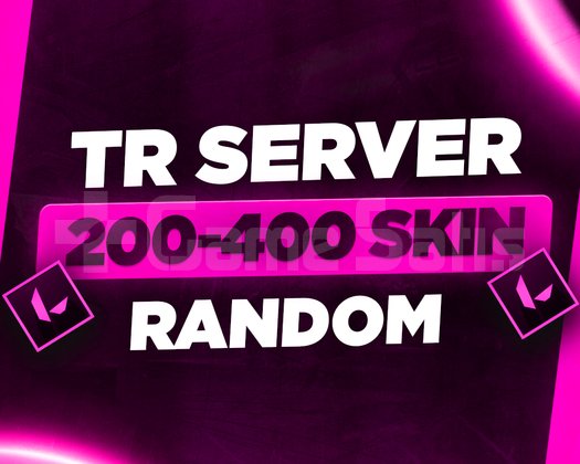 200-400 SKİN 100 TR VALORANT RANDOM HESAP