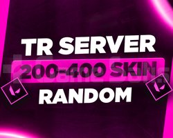 200-400 SKİN 100 TR VALORANT RANDOM HESAP