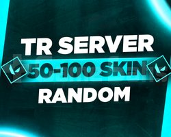 50-100 SKİN 100 TR VALORANT RANDOM HESAP