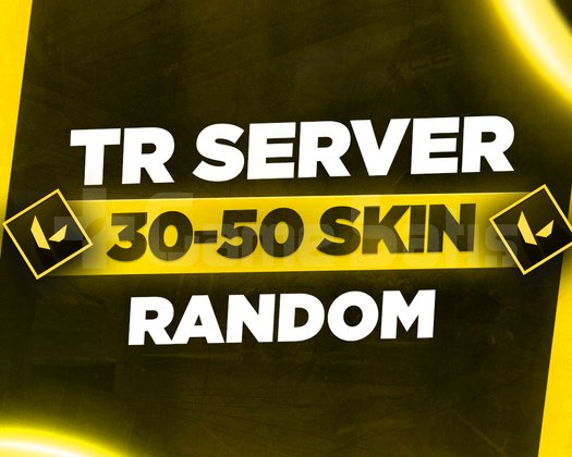 30-50 SKİN 100 TR VALORANT RANDOM HESAP