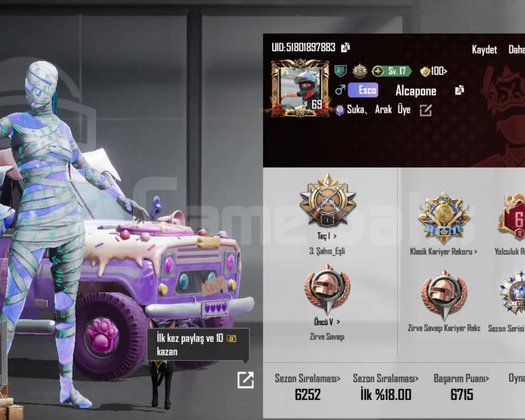 Mumya M4 6 SV full hesapp