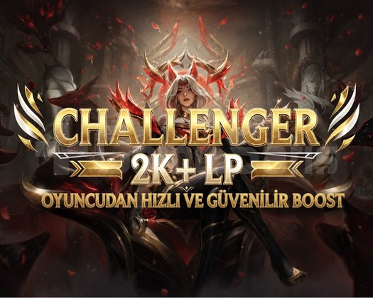 Profesyonel oyunculardan eloboost hizmeti.