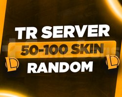 TR SUNUCU LOL 50-100 SKİN RANDOM HESAP