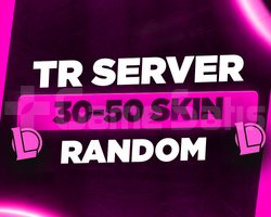 TR SUNUCU LOL 30-50 SKİN RANDOM HESAP