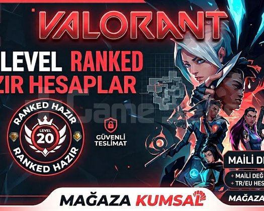 100 TR RANKED OYNAMAYA HAZIR HESAPLAR