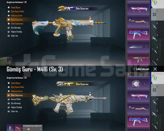 İMPARATOR M4 - 5SV GÜMÜŞ M4 - 3SV + 93 RED