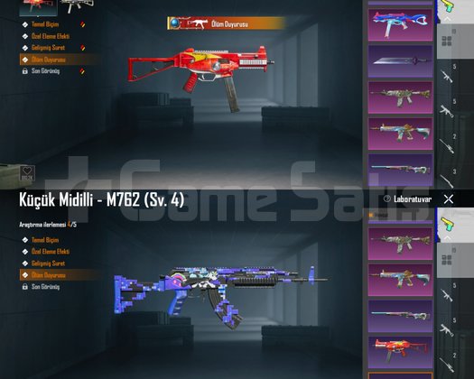 İMPARATOR M4 - 5SV GÜMÜŞ M4 - 3SV + 93 RED