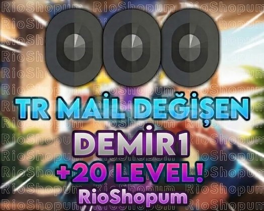 TR - DEMİR 1 - MAİL DEĞİŞEN - ULTRA DÜŞÜK MMR!